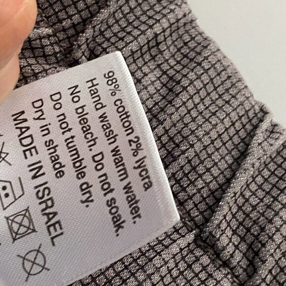 Bevy FLOG Slim Jogger Pants Size 27 Gray Drawstring Pockets - Picture 8 of 11